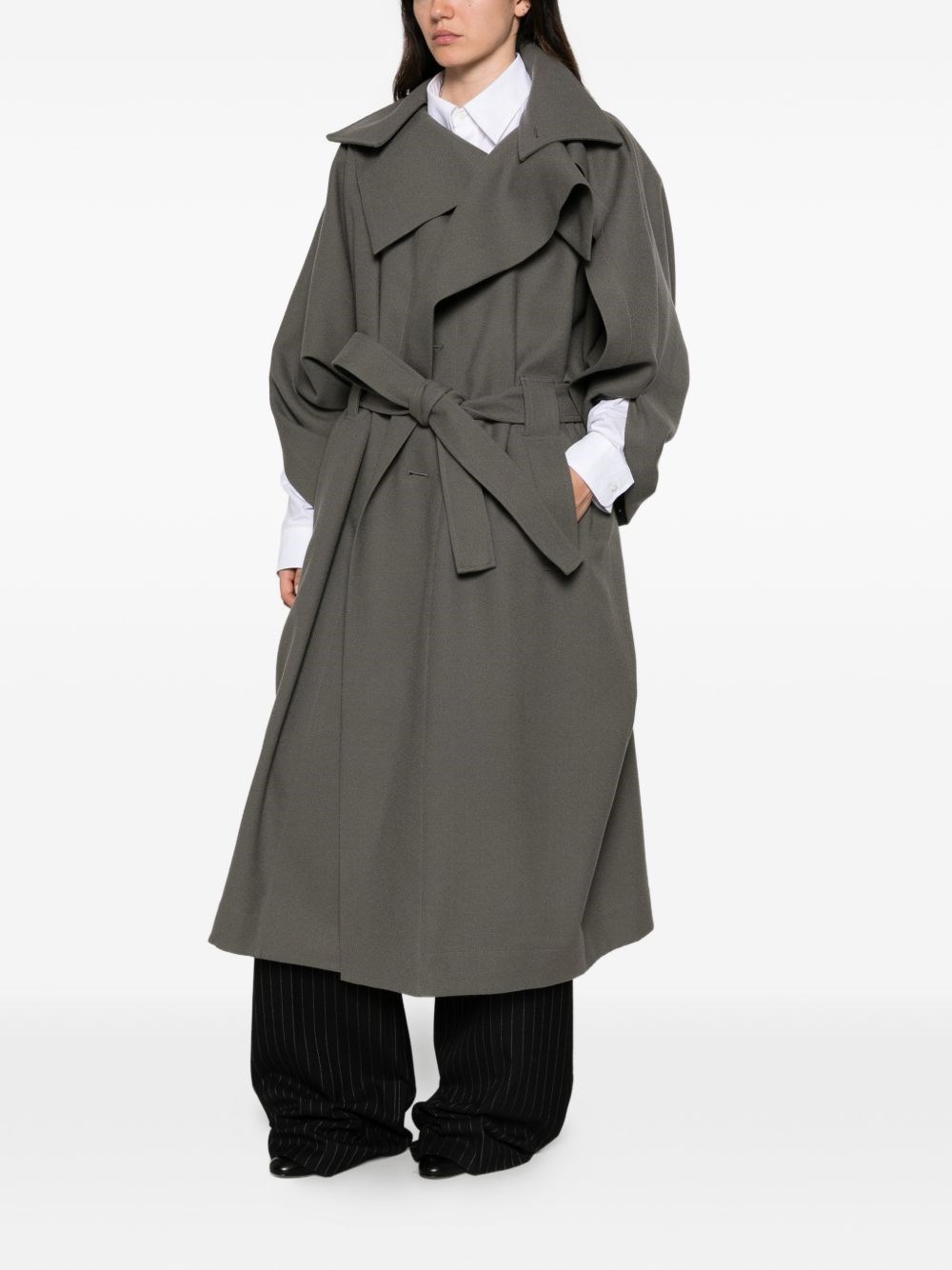 Issey Miyake Wool Long Coat