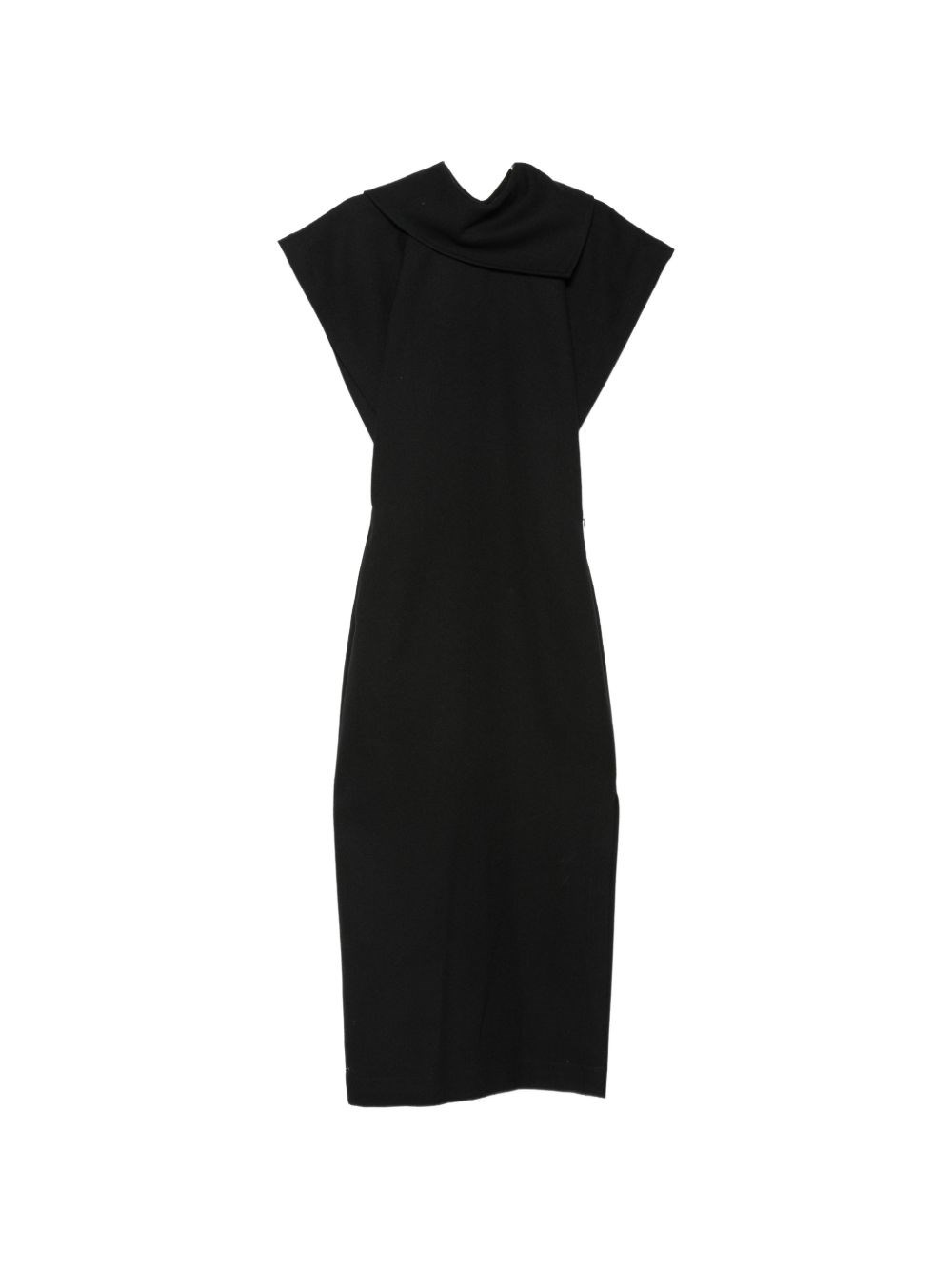 Issey Miyake Wool Midi Dress