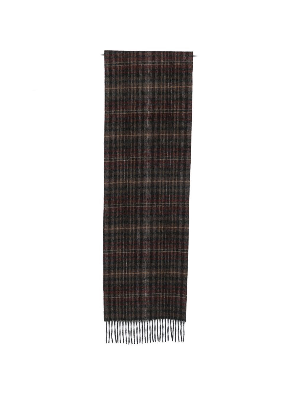 Paul Smith , Winter Scarves, Male, Multicolor, One Size, Checked Scarf - Image 2