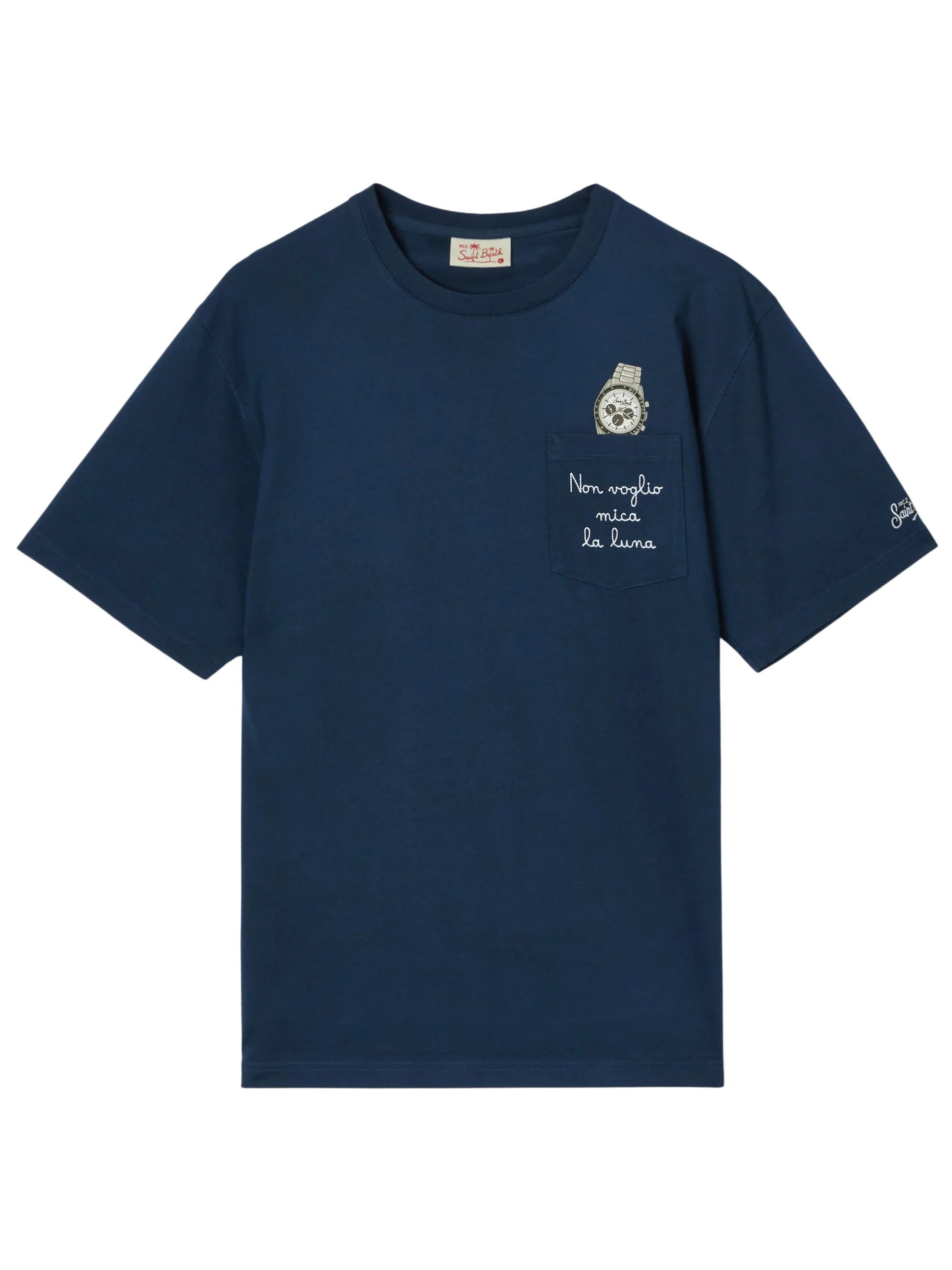 MC2 Saint Barth T-Shirt With Embroidery