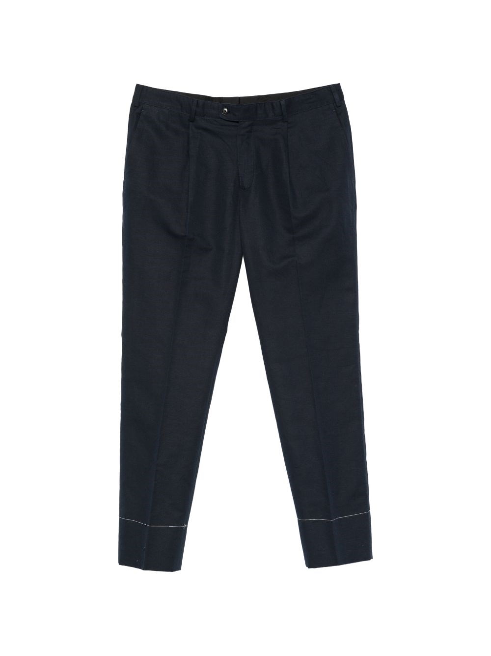 BRIONI Pantaloni In Lino E Cotone Pienza