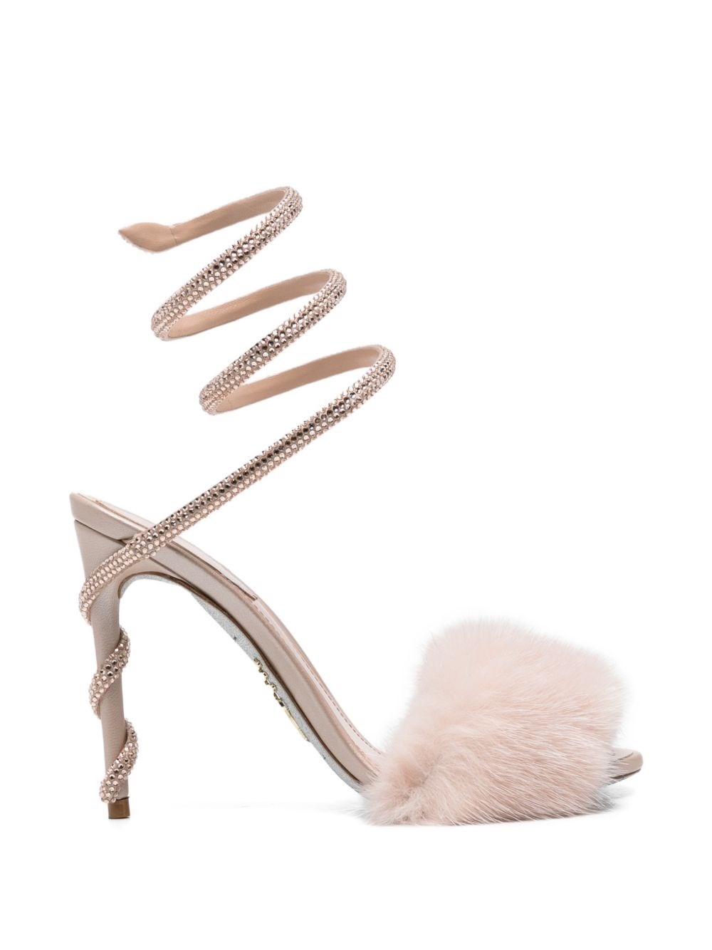 Rene' Caovilla Furry Heel