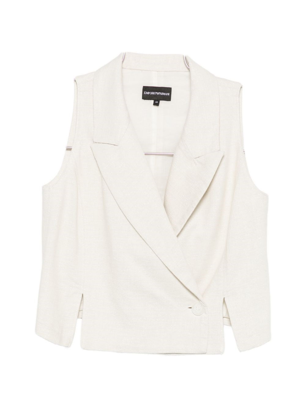 Emporio Armani Cotton Blend Blazer Jacket