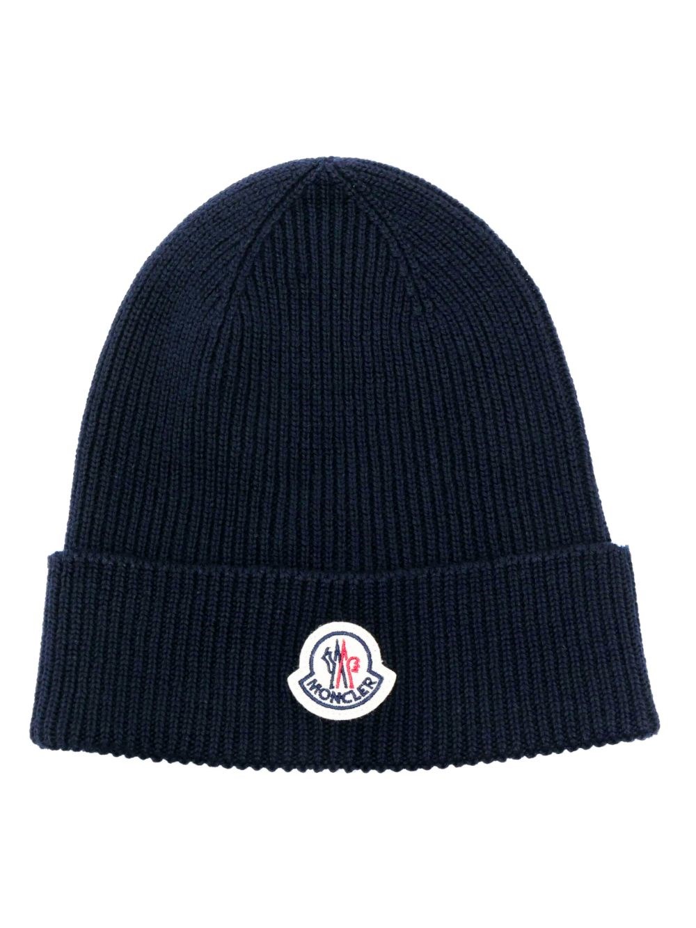 Moncler Logo Wool Beanie