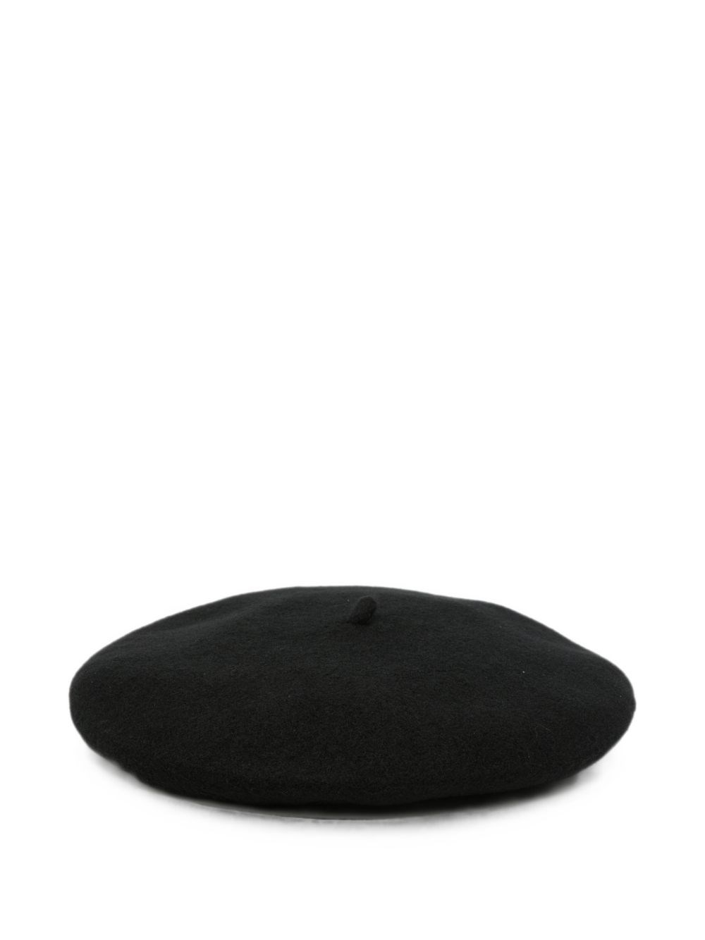 Emporio Armani Logo Wool Basque Hat