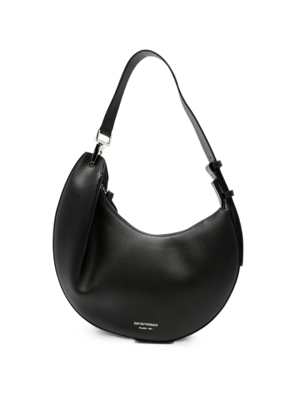 Emporio Armani Medium Leather Hobo Bag