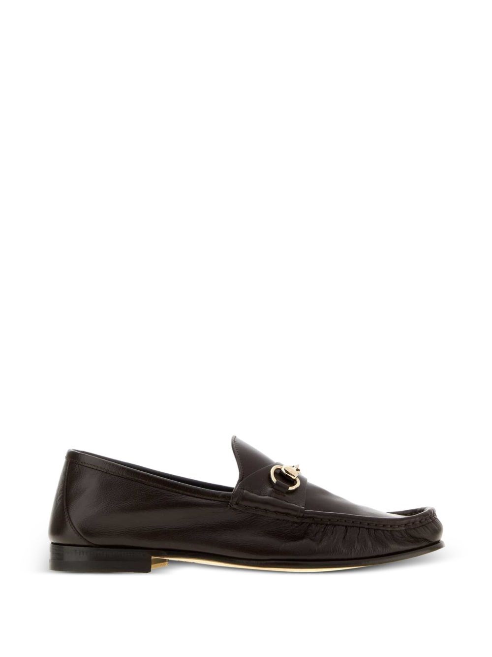Gucci Gucci Lugano Leather Loafers