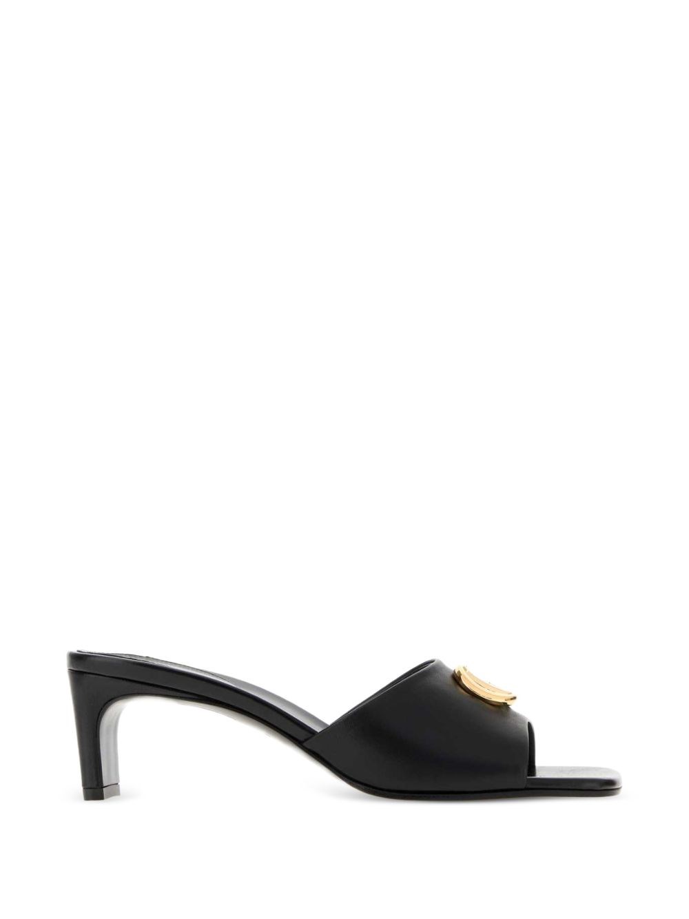 Gucci Gg Marmont Leather Mules