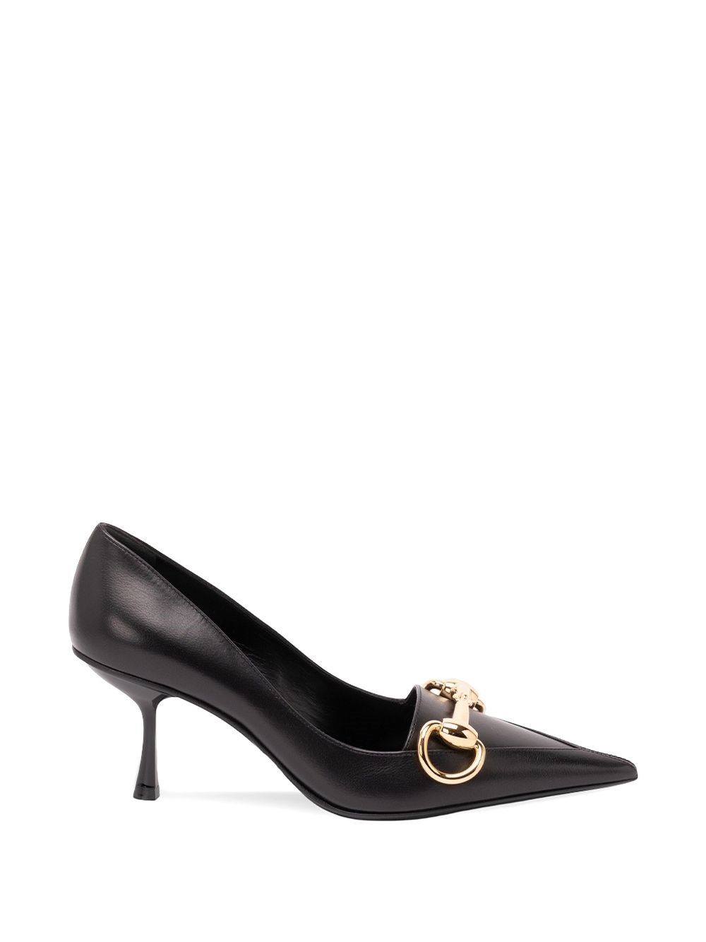 Boulevard pumps in glossy leather, black
