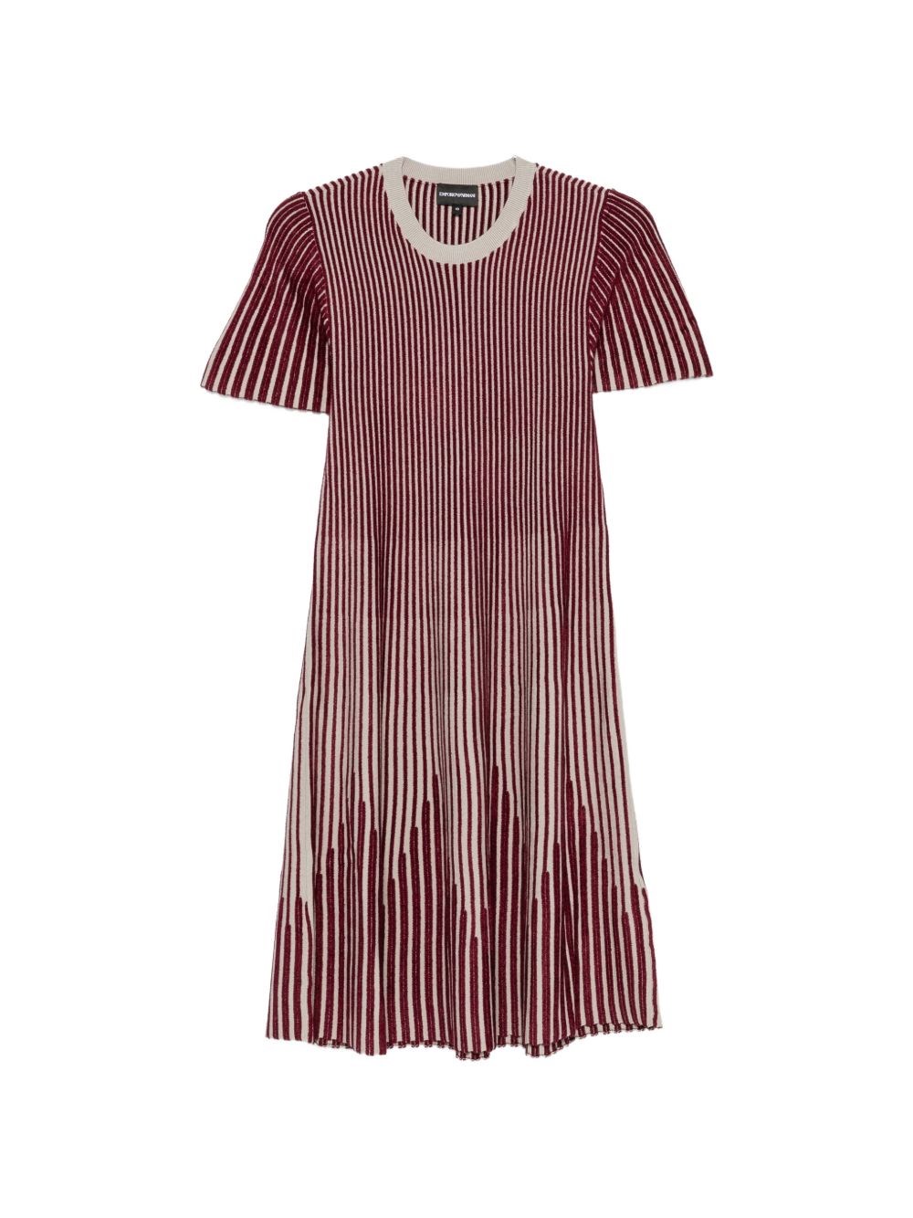 Emporio Armani Striped Midi Dress