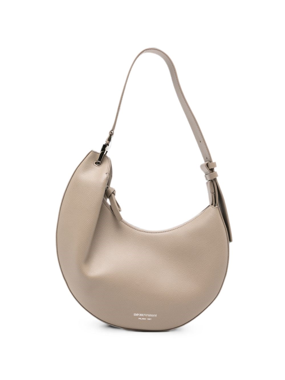 Emporio Armani Medium Leather Hobo Bag