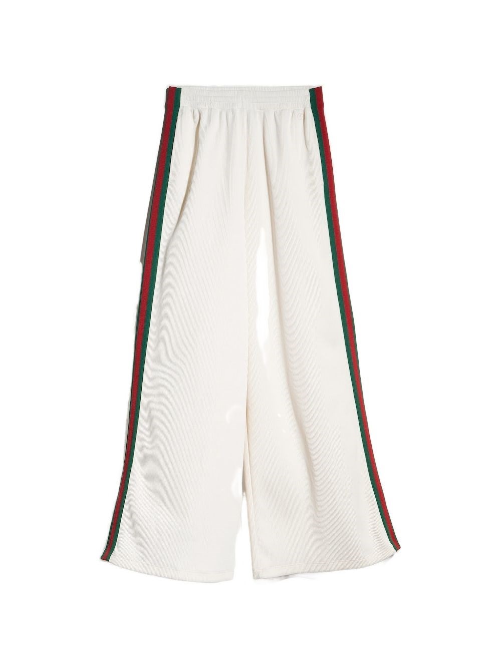 Gucci Cotton Blend Wide-Leg Trousers