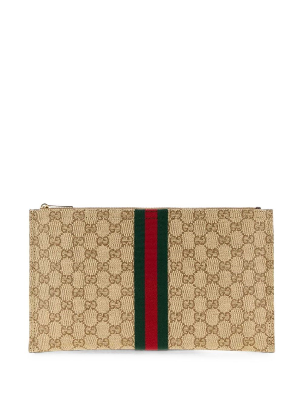 Gucci Web Detail Large Pouch
