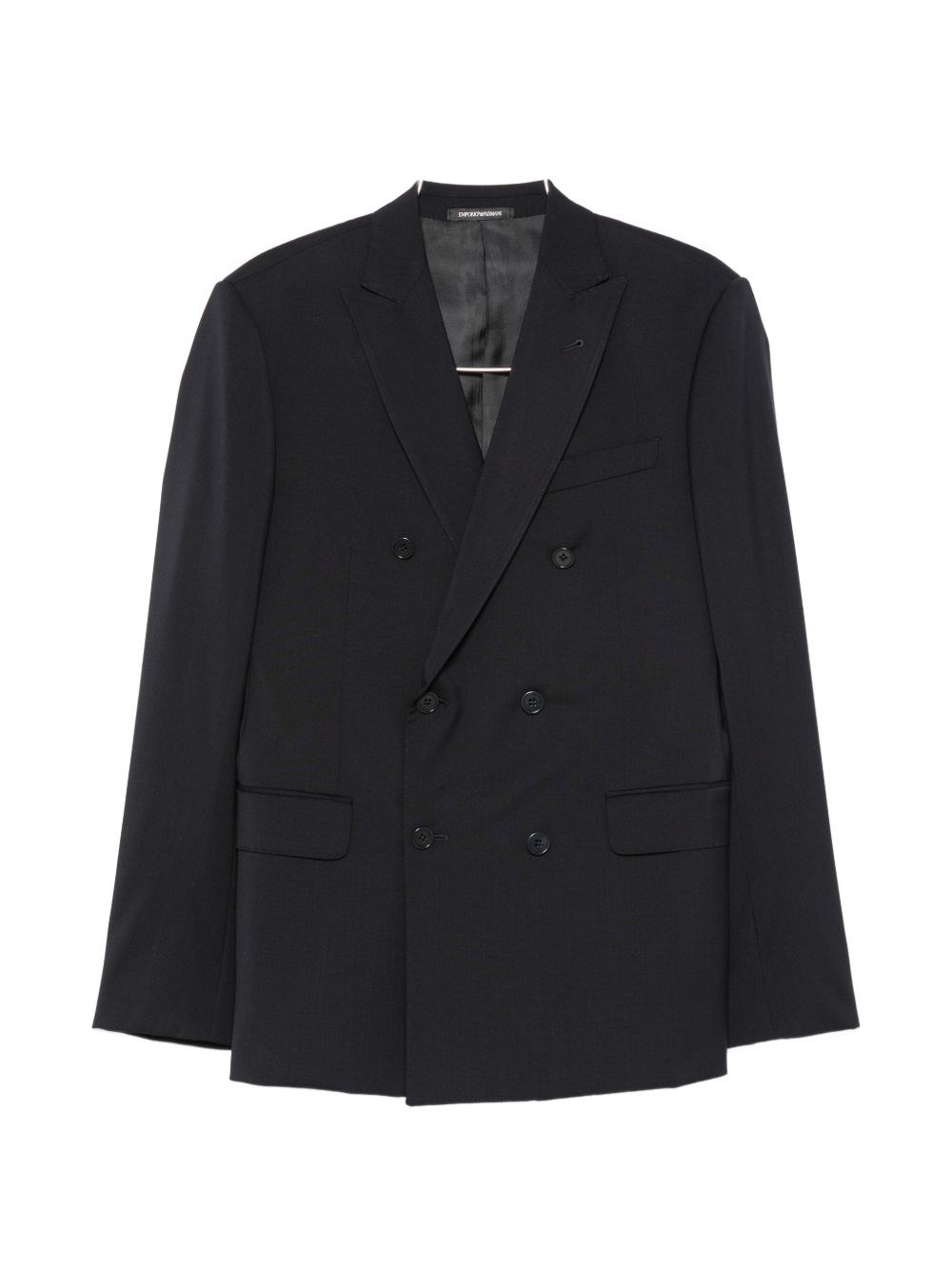 Emporio Armani Wool Double-Breasted Suit