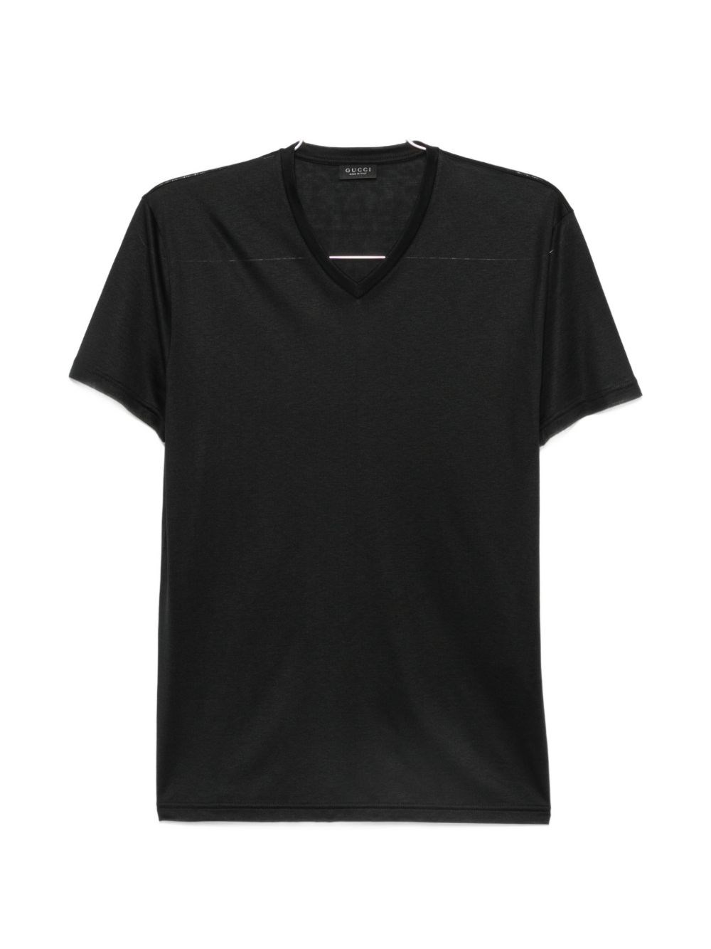 Gucci Silk Jersey T-Shirt — Black