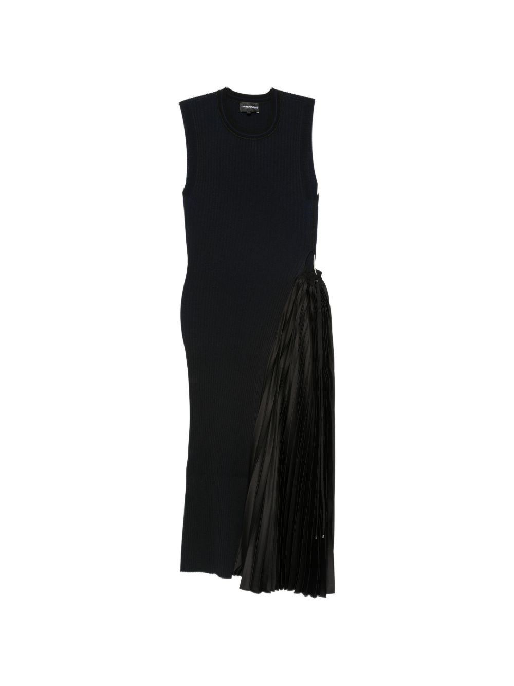 Emporio Armani Pleated Midi Dress