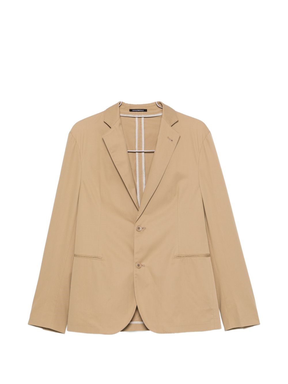 Emporio Armani Cotton Single-Breasted Suit