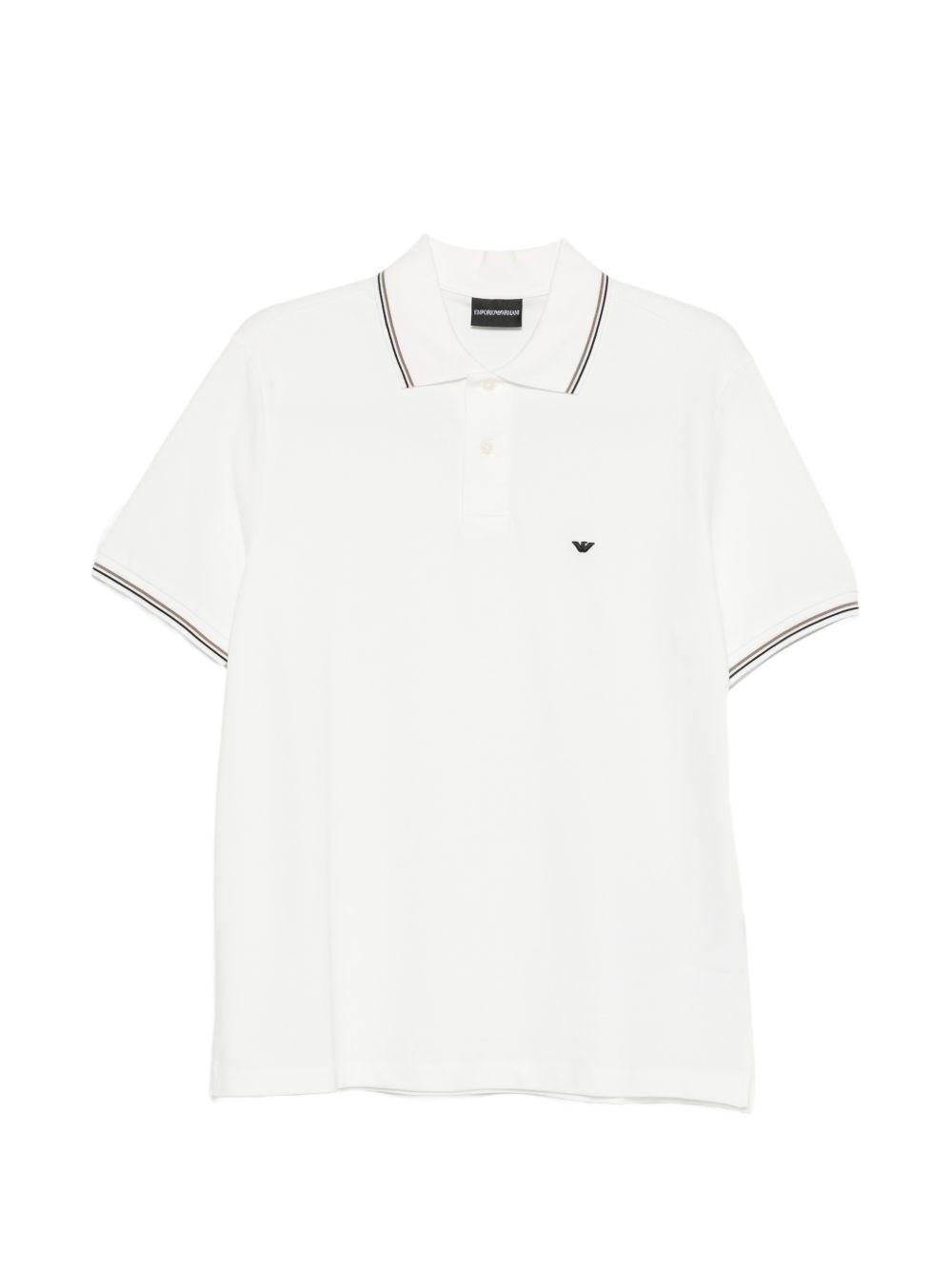 Emporio Armani Logo Cotton Polo Shirt