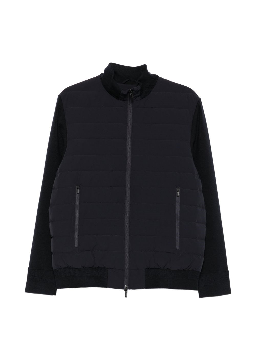 EMPORIO ARMANI BRANDED DOWN JACKET Size: 52, colour: NAVY