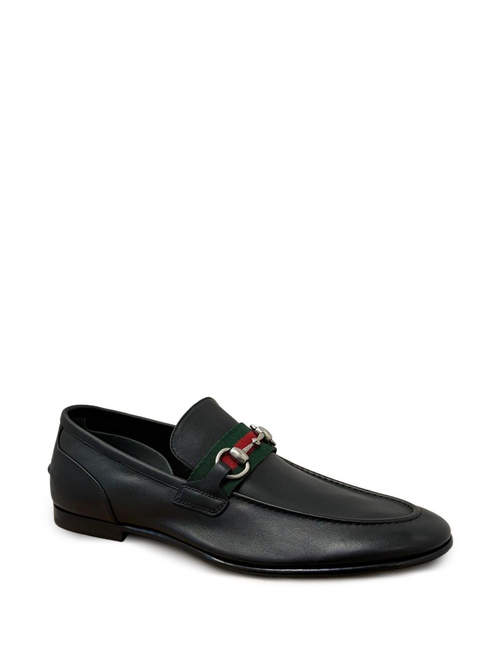 Schwarze Como Loafer aus Leder