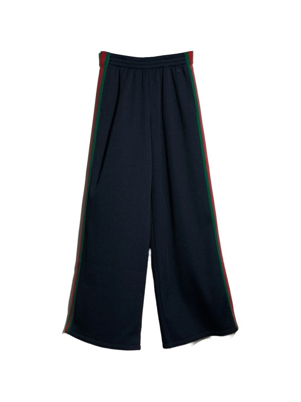 Gucci Pantaloni Larghi In Misto Cotone