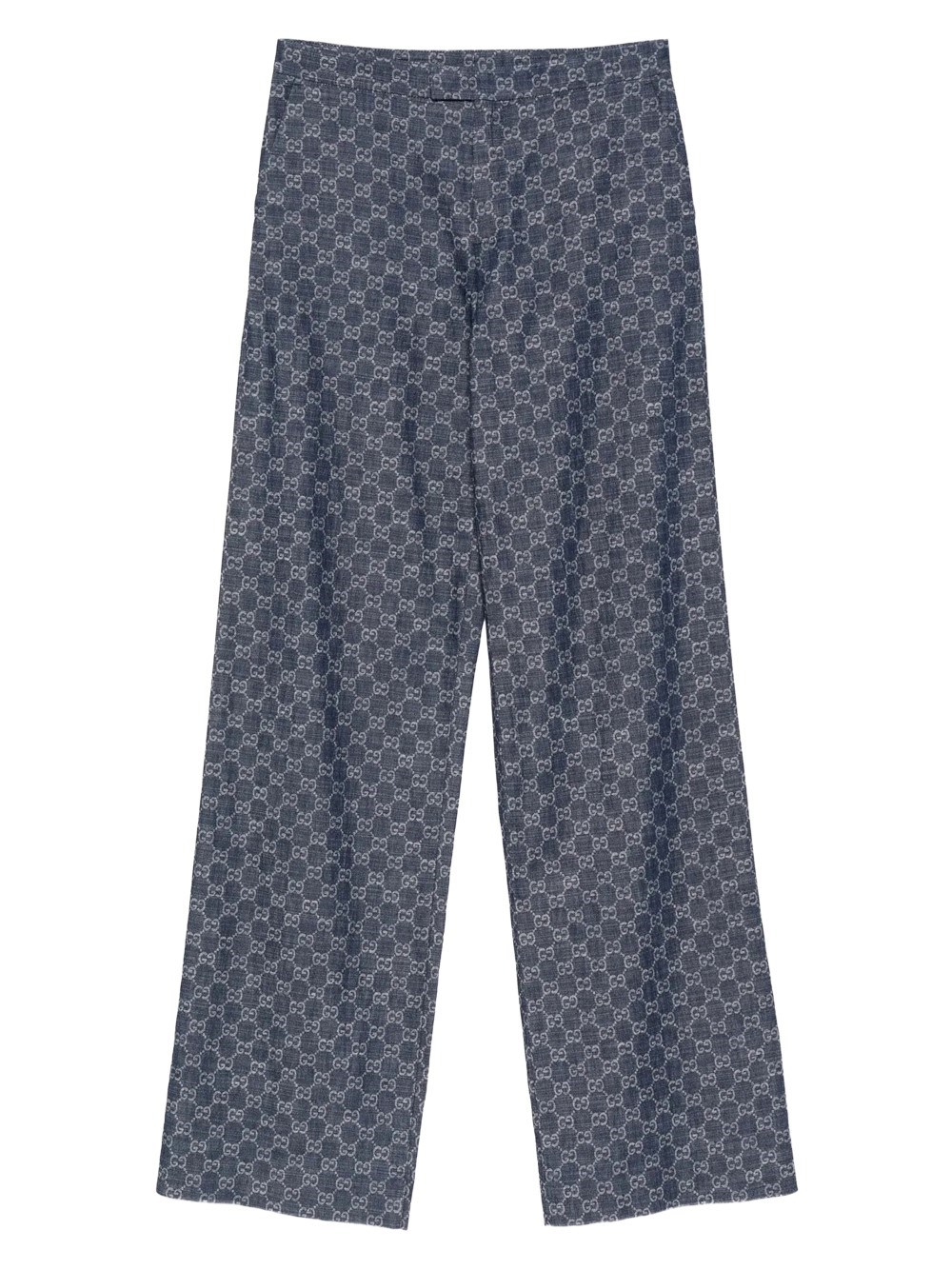 Gucci Pantaloni In Cotone Gg
