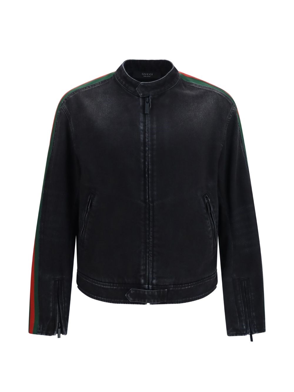 Gucci Web Detail Denim Jacket
