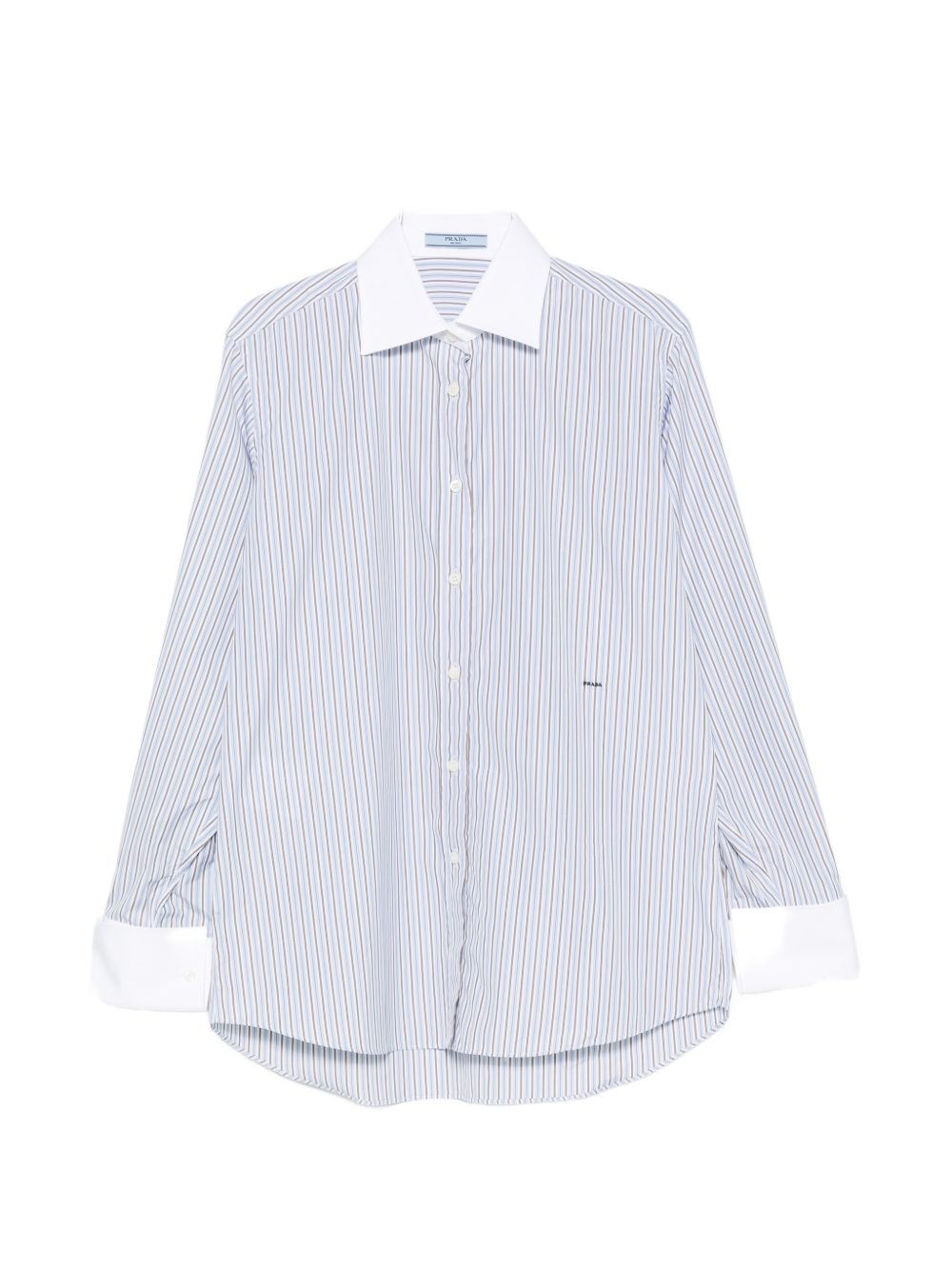 Prada Striped Cotton Shirt