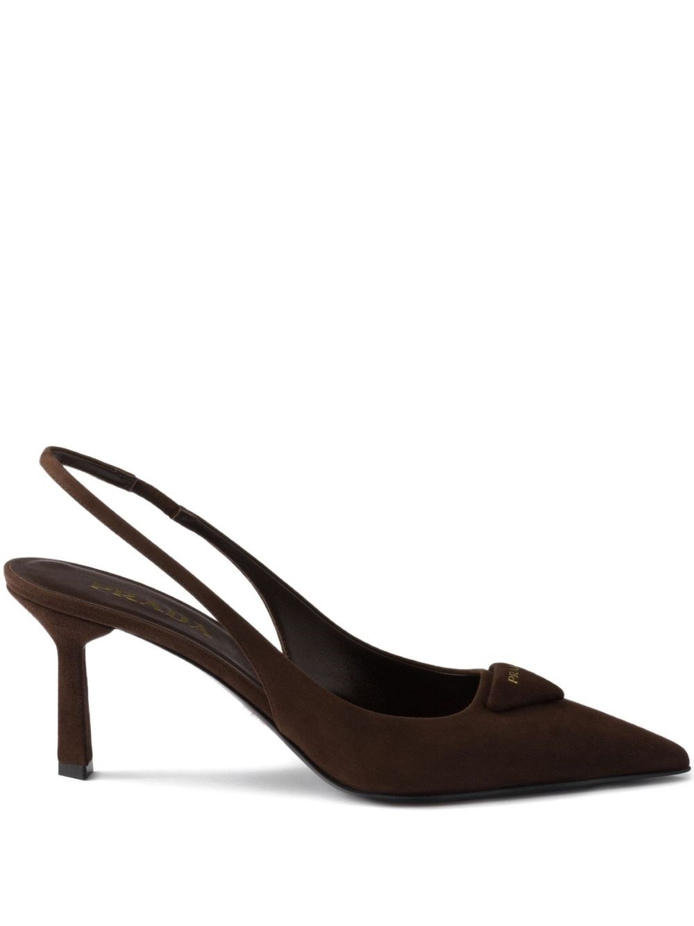 Prada Leather Slingback Pumps