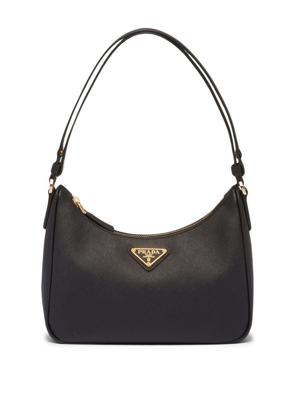 Prada Re-Edition Mini Saffiano Leather Shoulder Bag