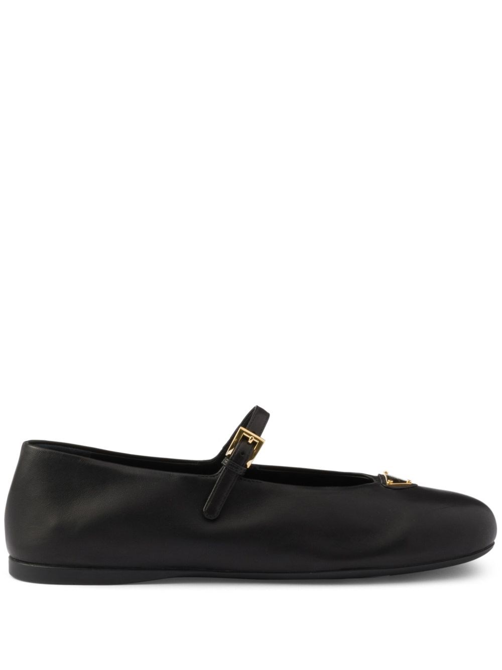 Prada Lambskin Ballerinas - Image 3