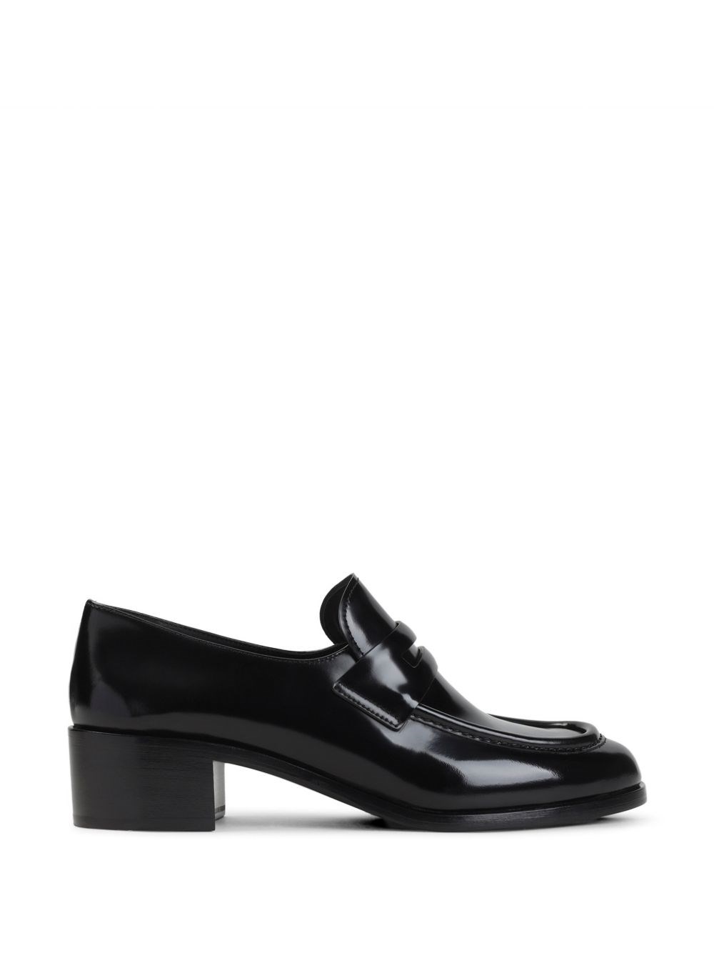 Church's Women's Black Prudence Loafers In Shiny Smoky Leather - Image 2