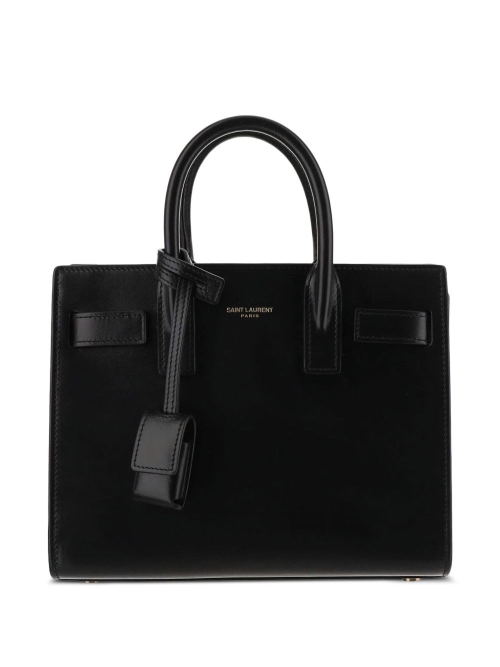 Saint Laurent Sac De Jour Nano Leather Handbag