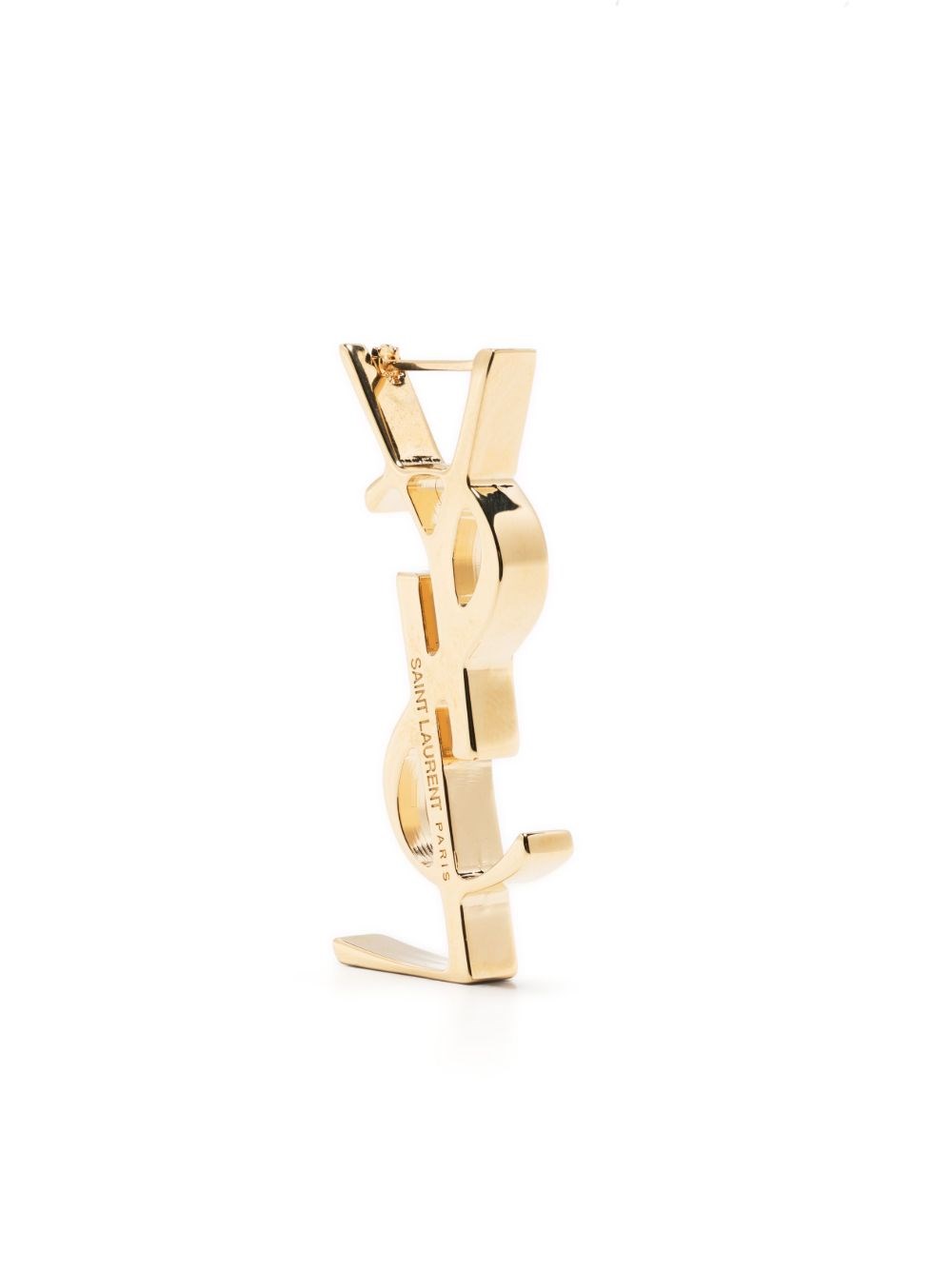 SAINT LAURENT | Cassandre single metal earring | female | PZ