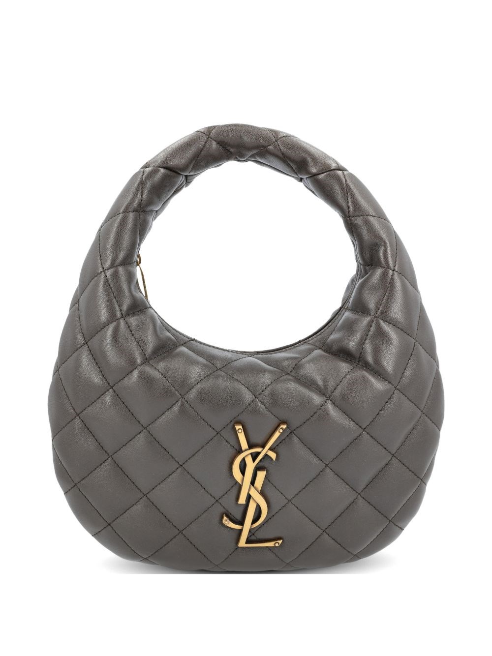 YSL Women's Urban Grey Icarino In Quilted Nappa - Grey - Image 2