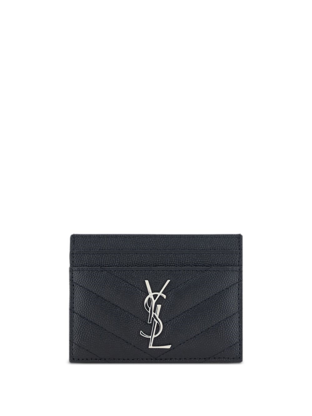 Saint Laurent Cassandre Leather Card Case
