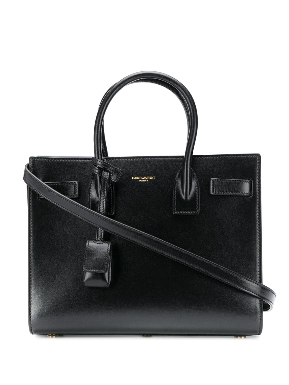 Saint Laurent Sac De Jour Leather Handbag