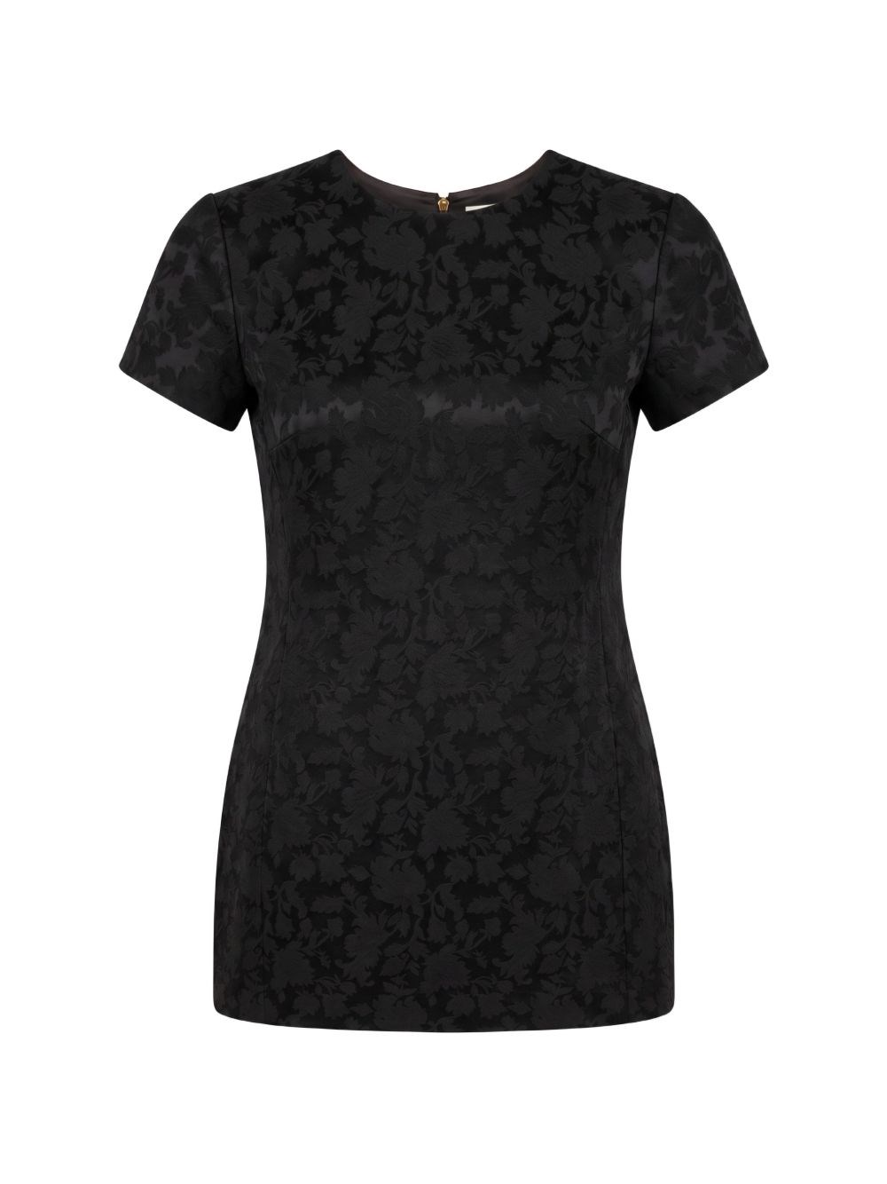 Saint Laurent Jacquard Mini Dress