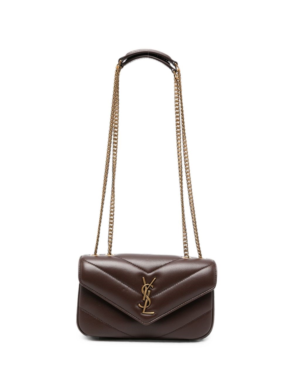 Saint Laurent Loulou Mini Suede Leather Shoulder Bag