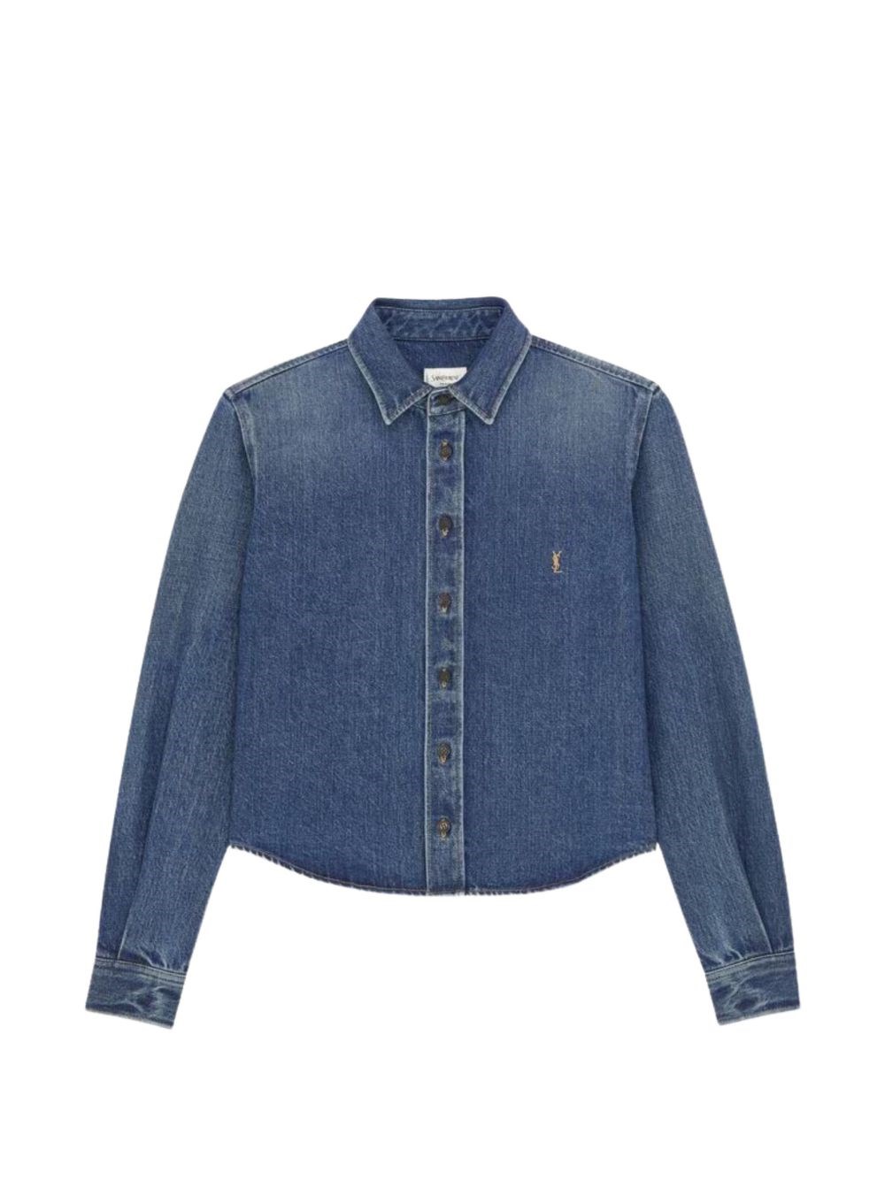 Saint Laurent Denim Cotton Shirt