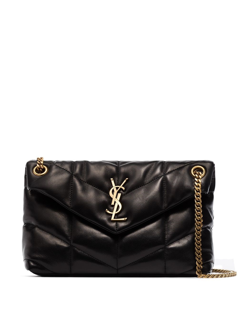 Saint Laurent Puffer Small Leather Shoulder Bag
