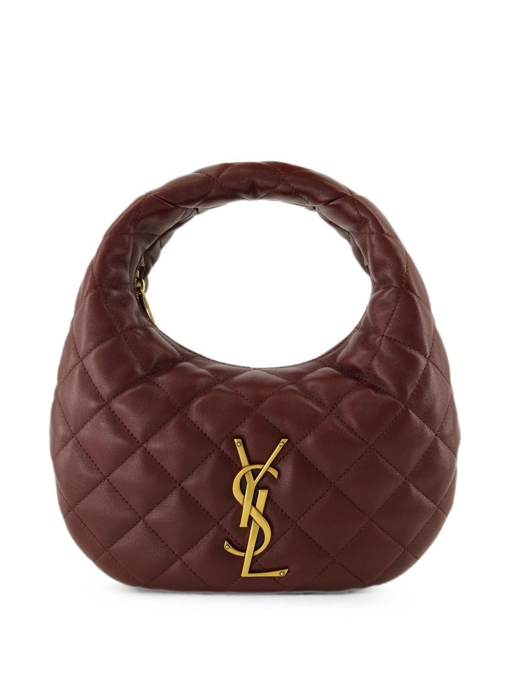 Saint Laurent Borsa Hobo In Pelle Icarino