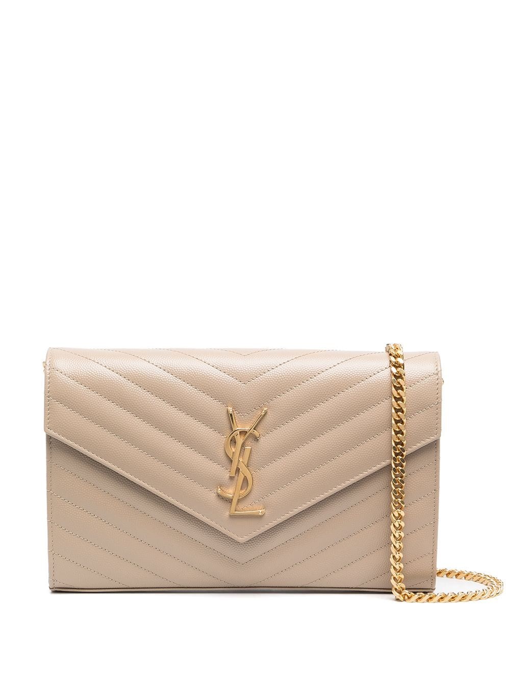 Saint Laurent Cassandre Leather Mini Bag