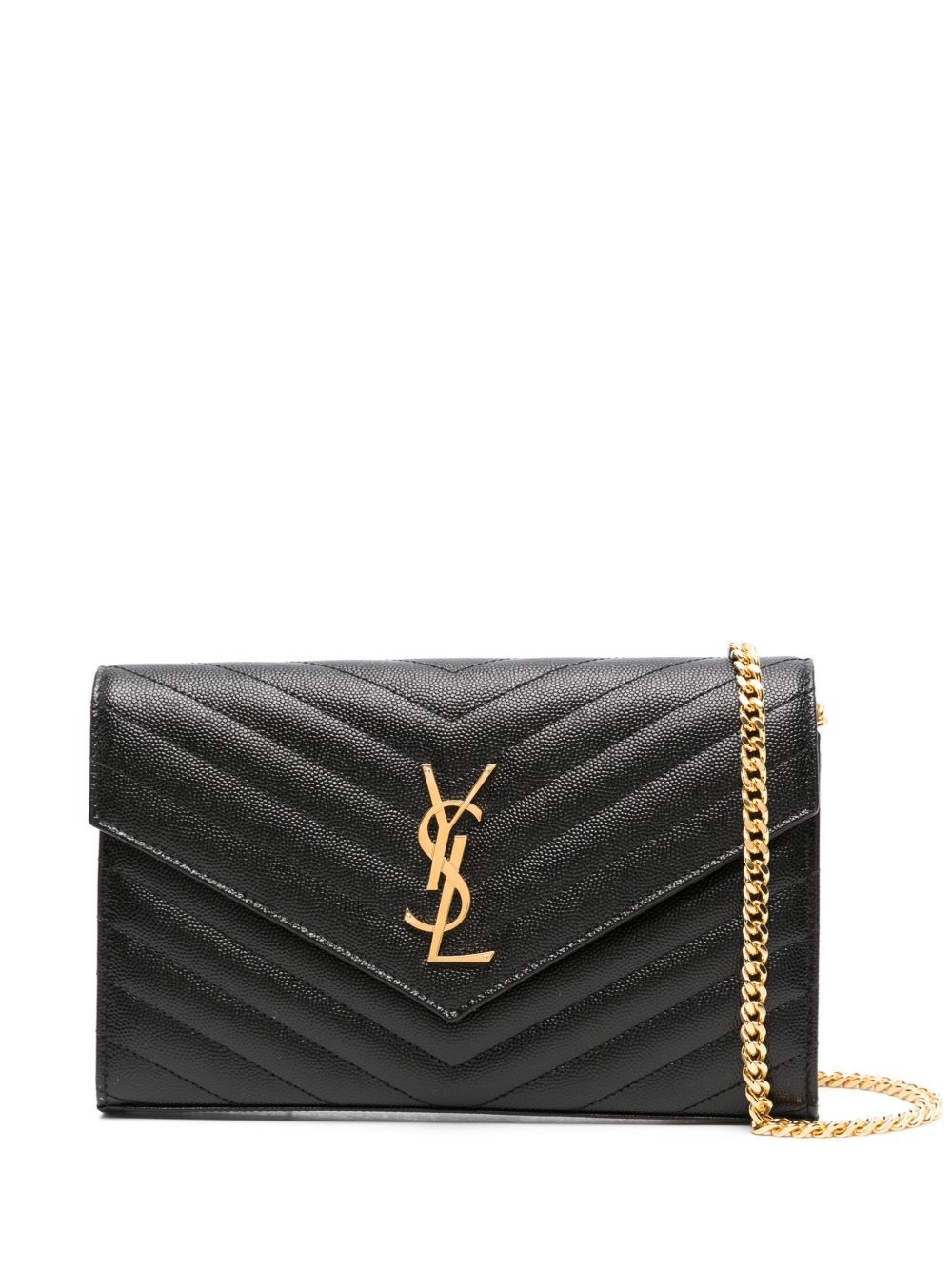 Saint Laurent Cassandre Leather Mini Bag