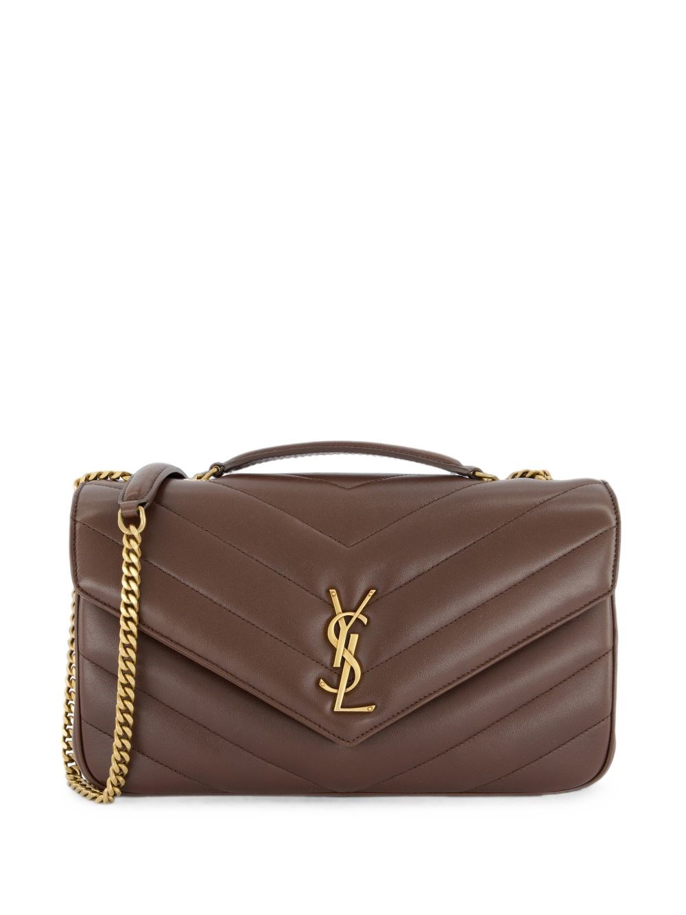 Saint Laurent Loulou Medium Leather Shoulder Bag