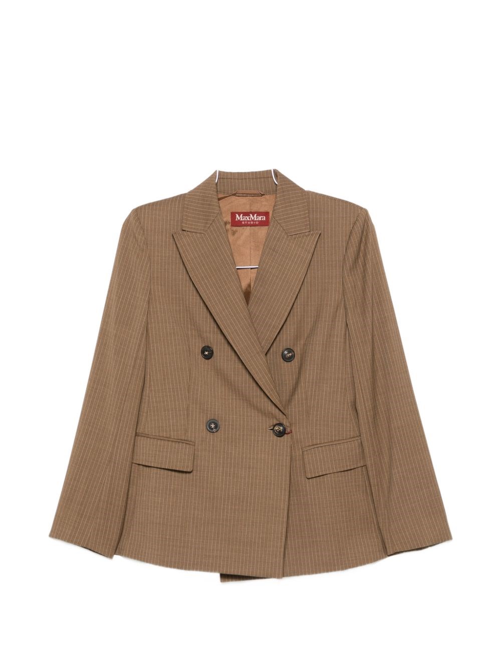 Max Mara Giacca In Lana Doppiopetto