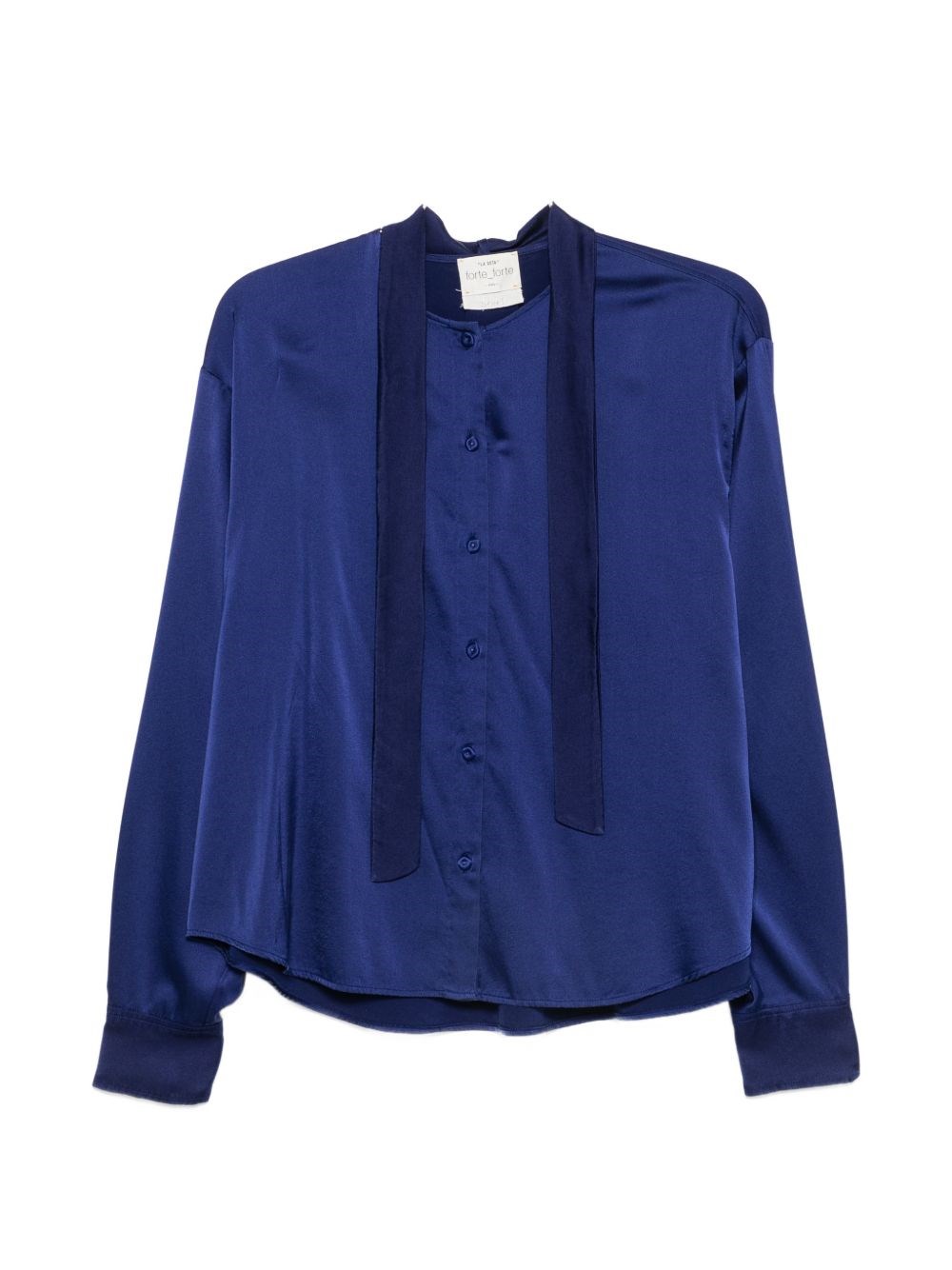 Forte Forte Camicia Con Papillon In Seta