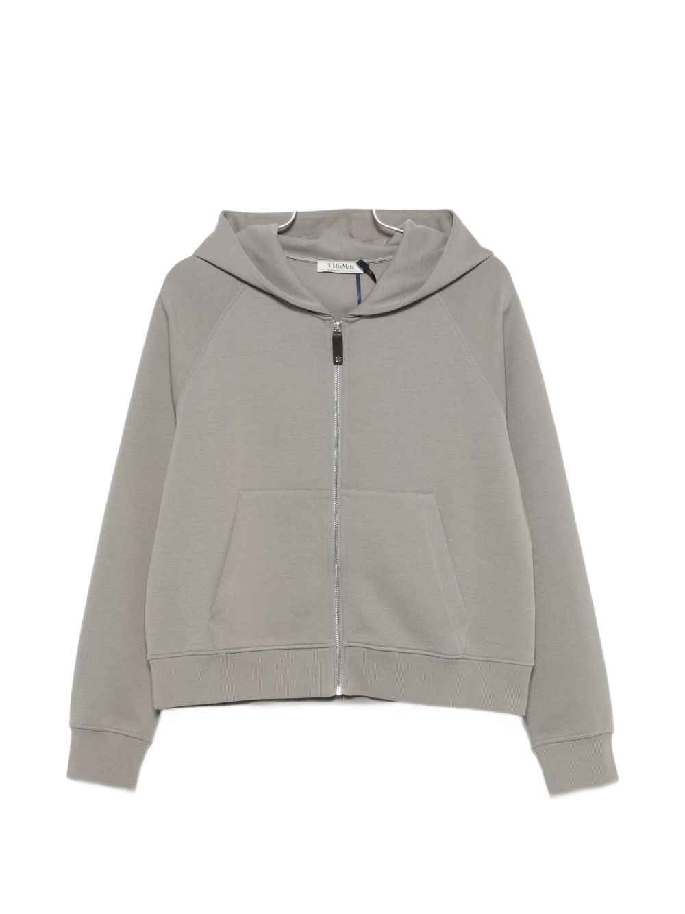 S Max Mara Cotton Zipped Hoodie