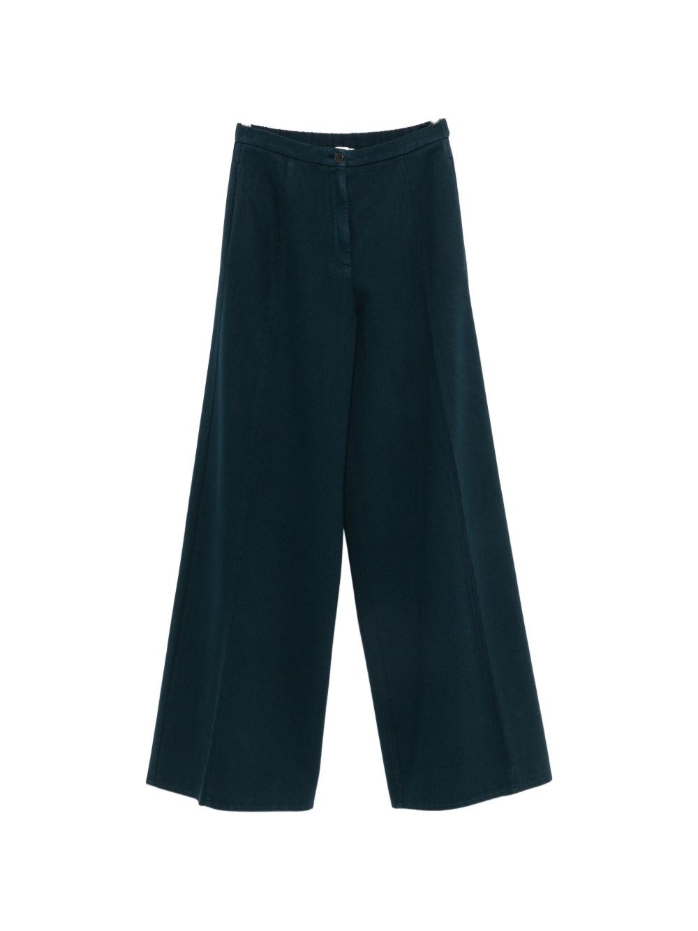 Forte Forte Pantaloni In Cotone A Gamba Larga