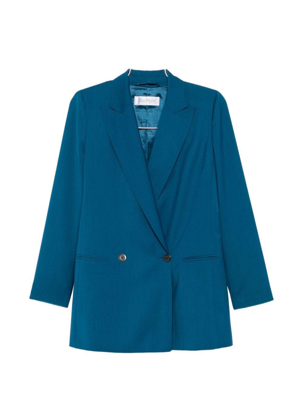 Max Mara Giacca In Lana Doppiopetto